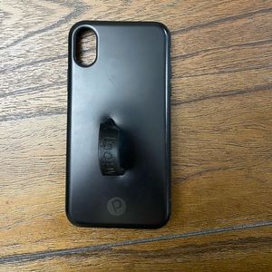 Black iPhone loopy case for iPhone X/Xs